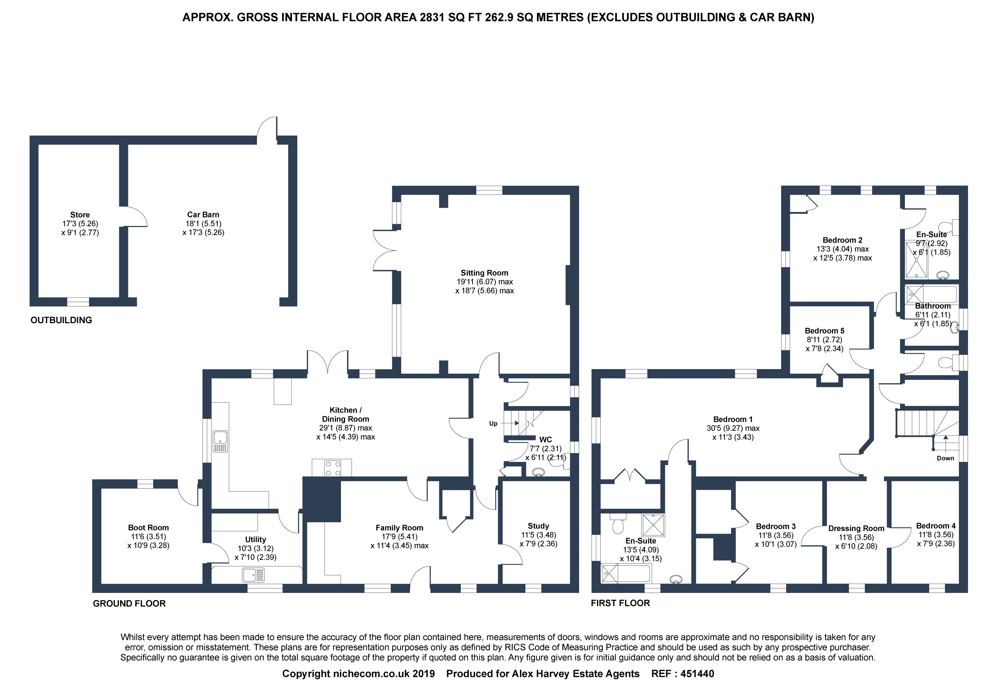 5 Bedrooms Detached house for sale in Broadbridge Heath Road, Warnham, West Sussex RH12