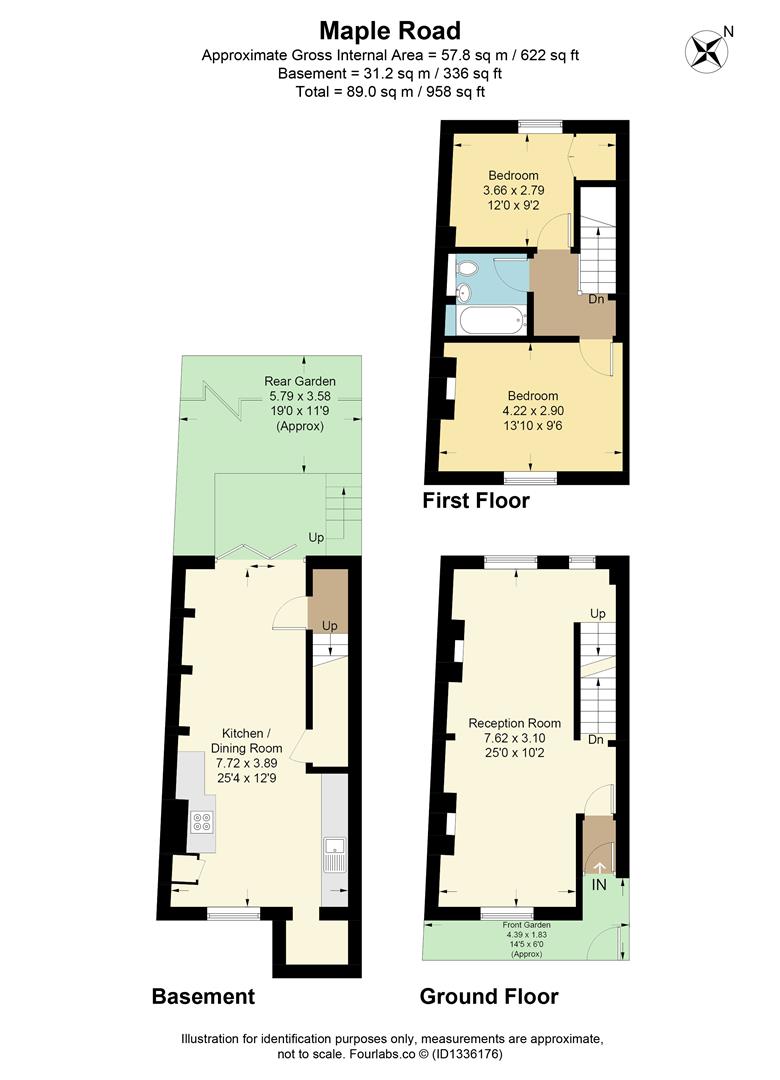 7, Maple Road, Surbiton floorplan