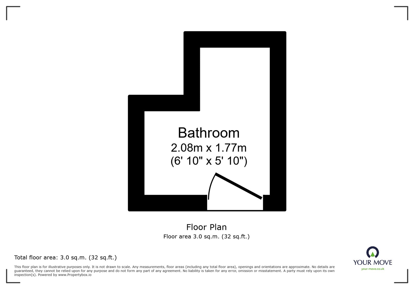 Flat 1, 6, Pasture Road, East Yorkshire floorplan