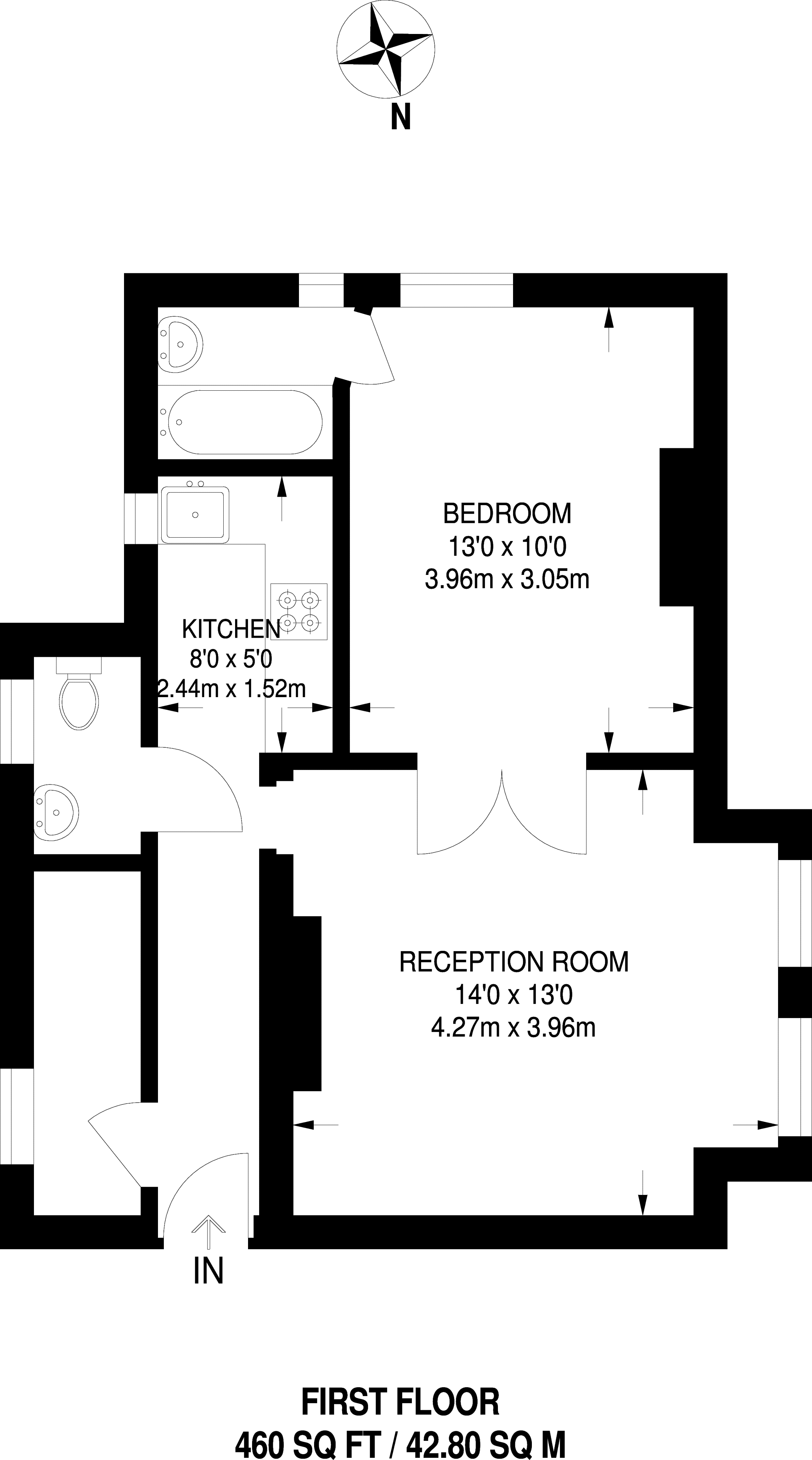 1 Bedrooms Flat to rent in Olive Road, Cricklewood NW2