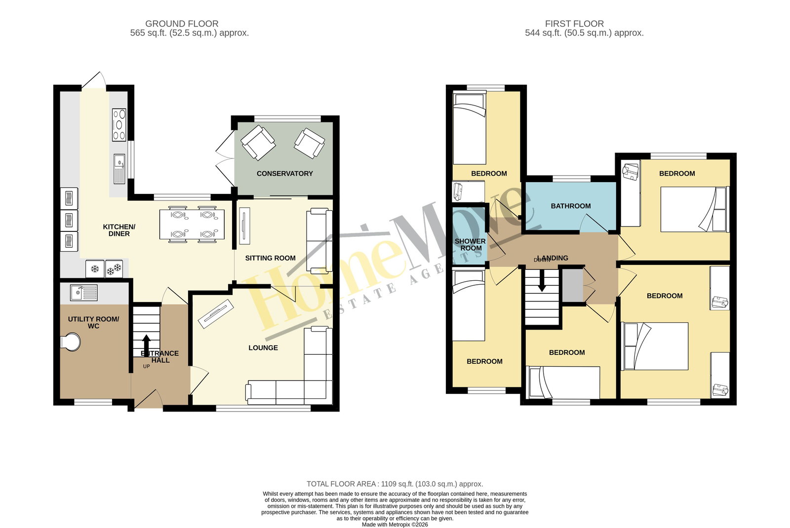 111, Easthorpe, Nottingham floorplan