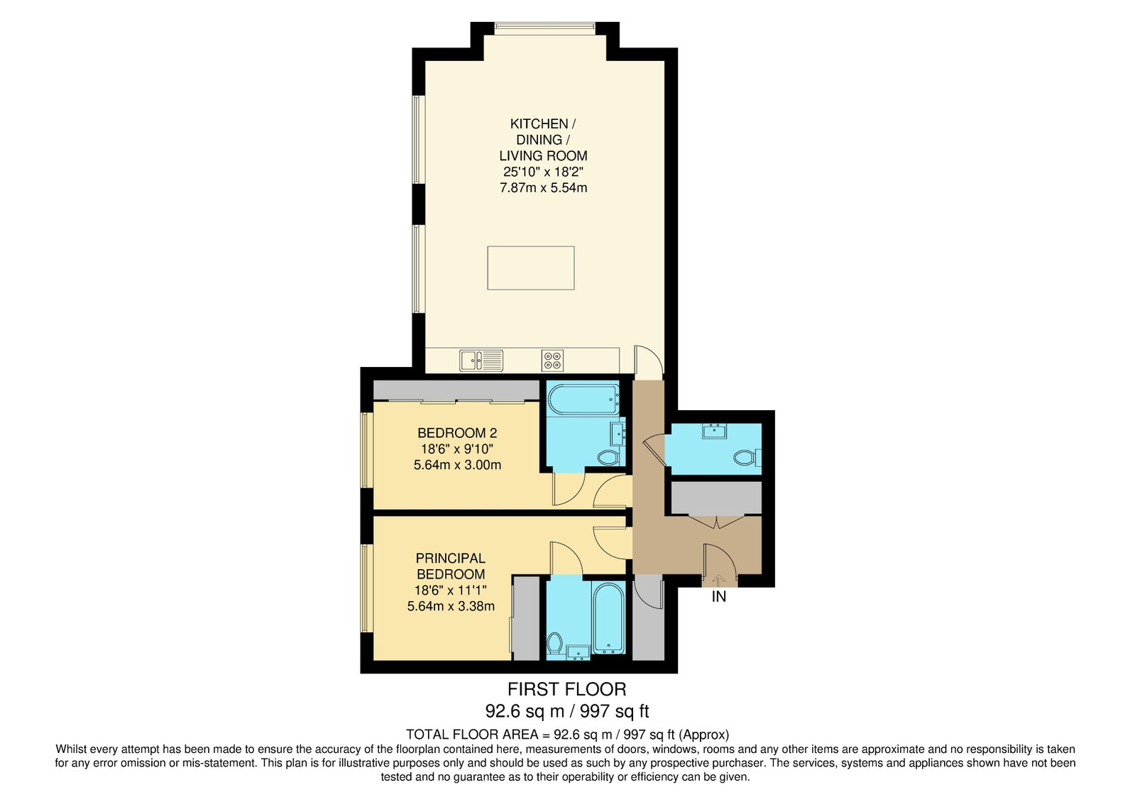 De Clare Court,Flat 5, Chequers Lane, Tadworth floorplan
