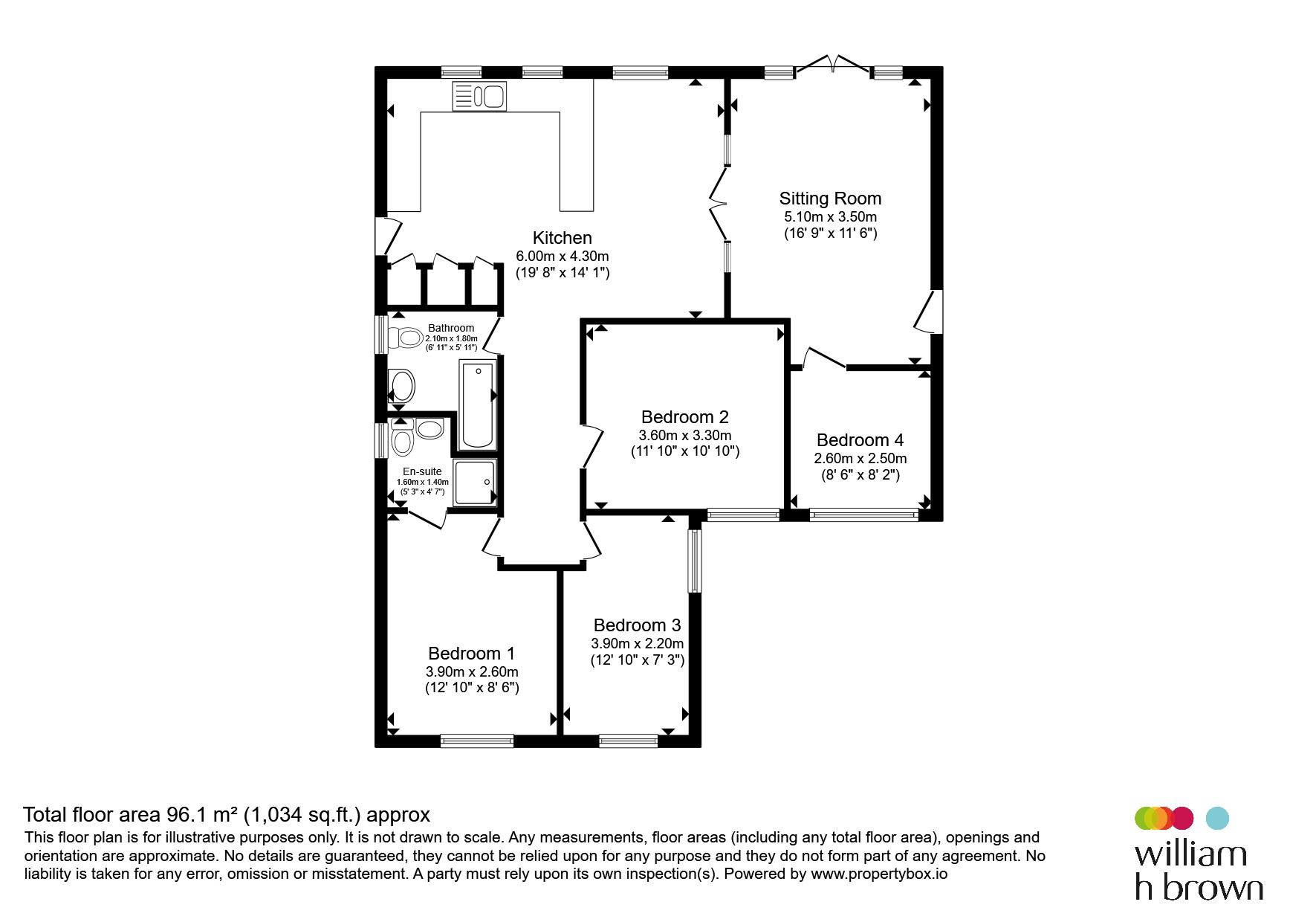 Glyfida, Bury Lane, Bury St. Edmunds floorplan