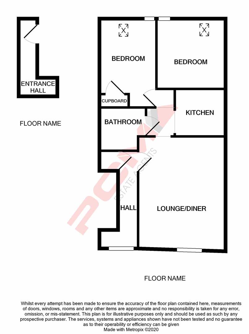 Magdalen Road, St. LeonardsOnSea TN37, 2 bedroom flat for sale