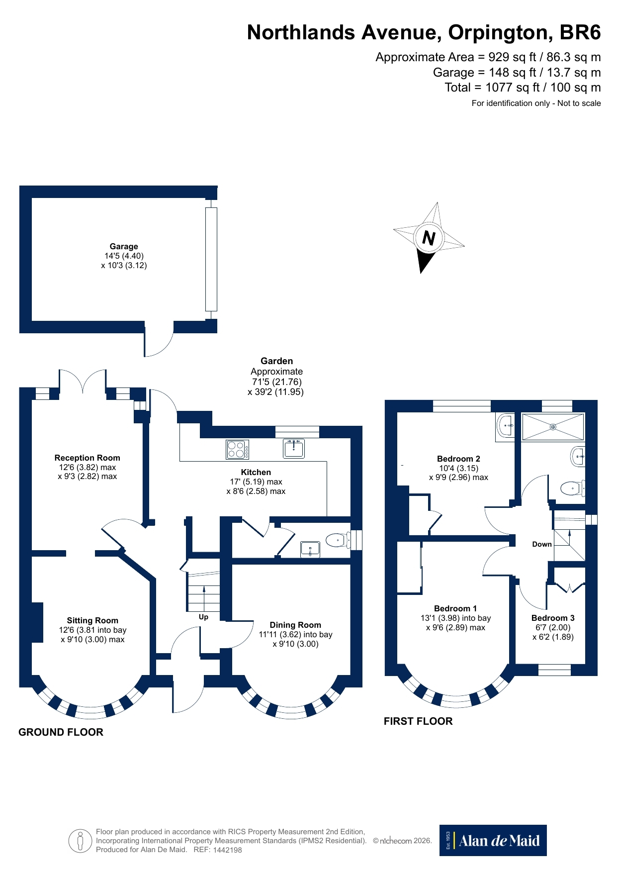 41, Northlands Avenue, Orpington floorplan