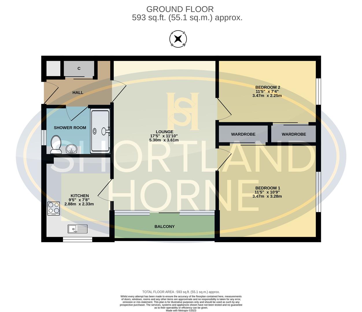 Sutherland Avenue, Coventry floorplan