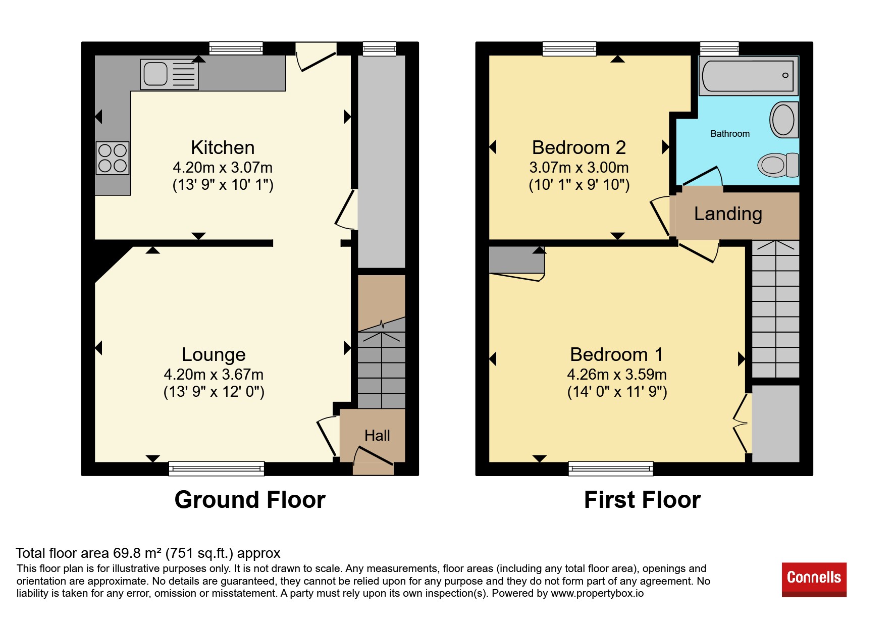 67, Smithy, Taunton floorplan