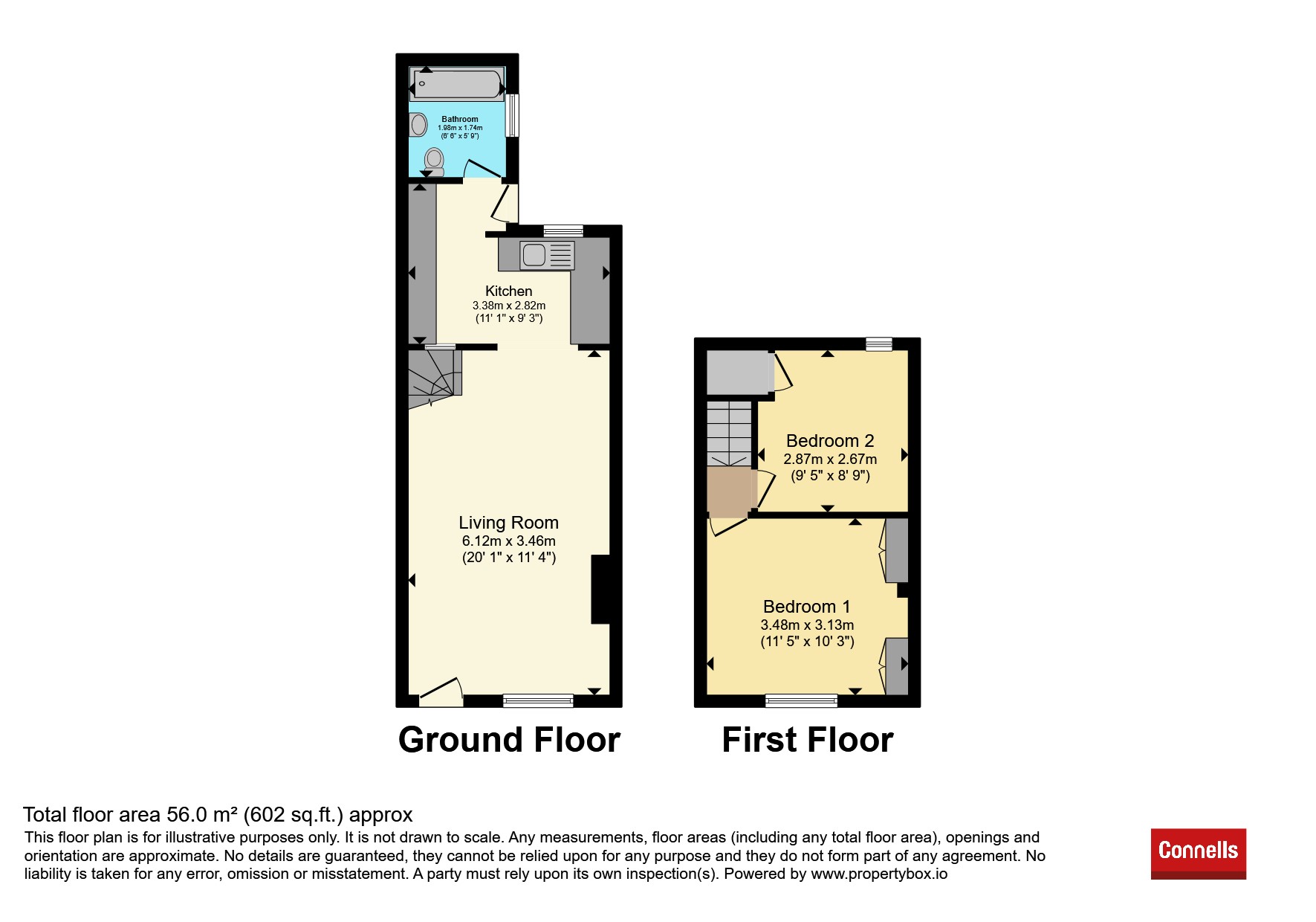12a, High Street, Ipswich floorplan