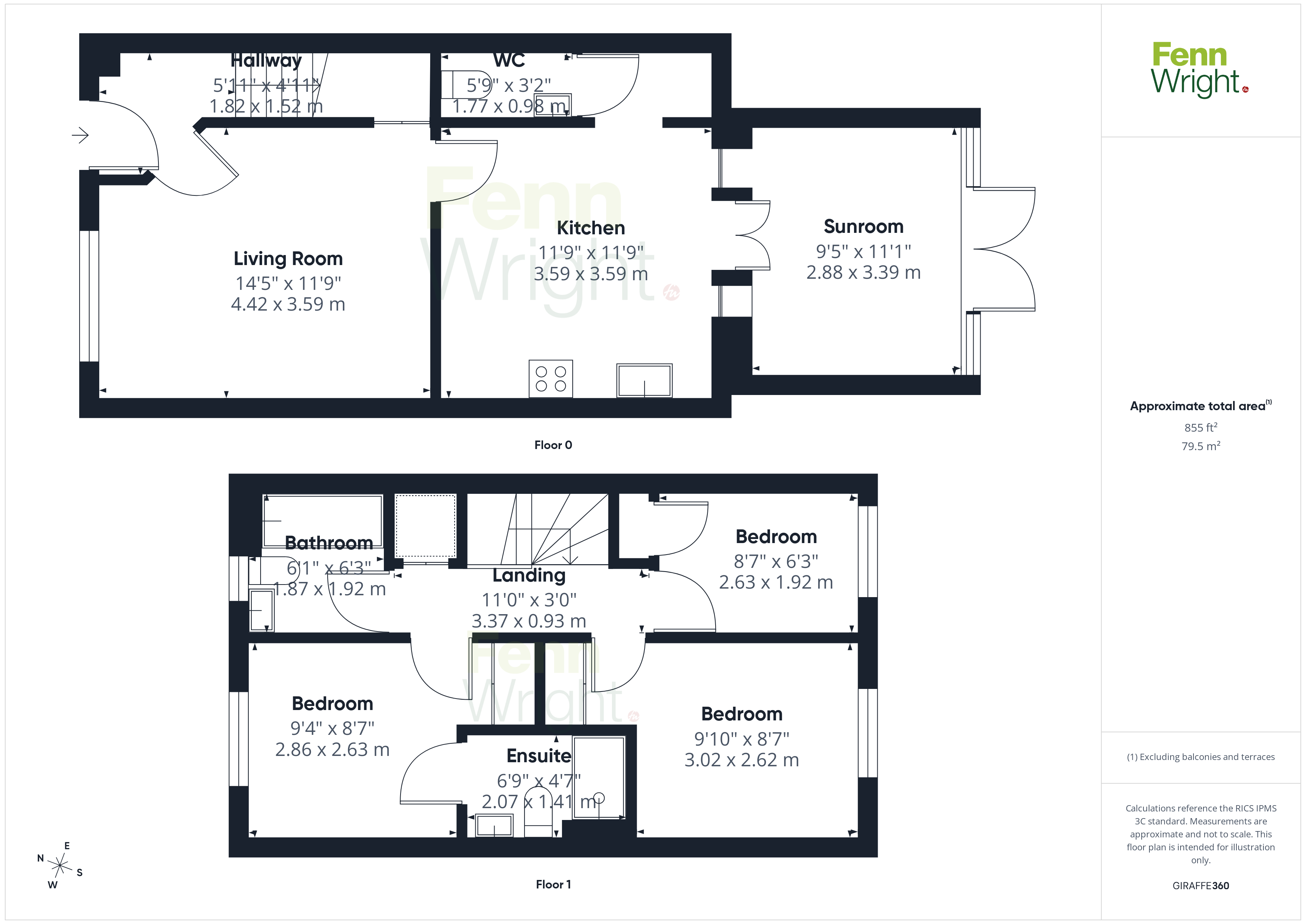 77, Crown Field Road, Sudbury floorplan