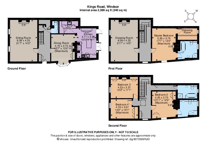 4 Bedrooms End terrace house for sale in Kings Road, Windsor, Berkshire SL4