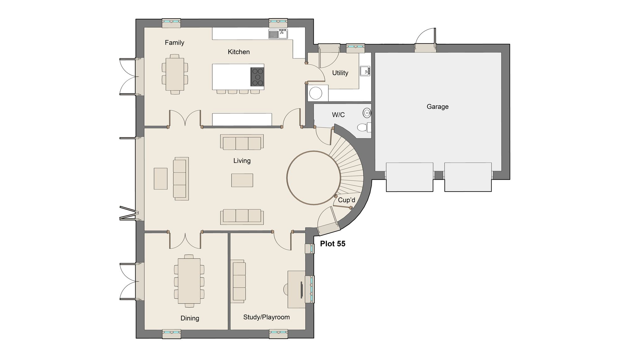 Plot 55, Windsor House, 29 Sandringham Avenue, King's Lynn floorplan