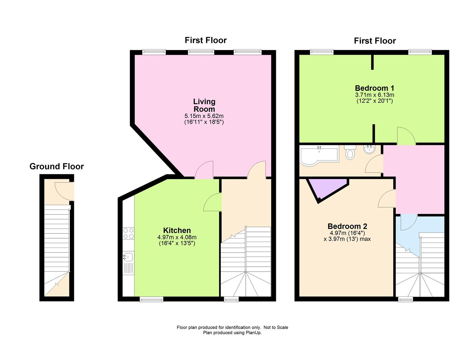 Flat 3 (St John), Hereford floorplan
