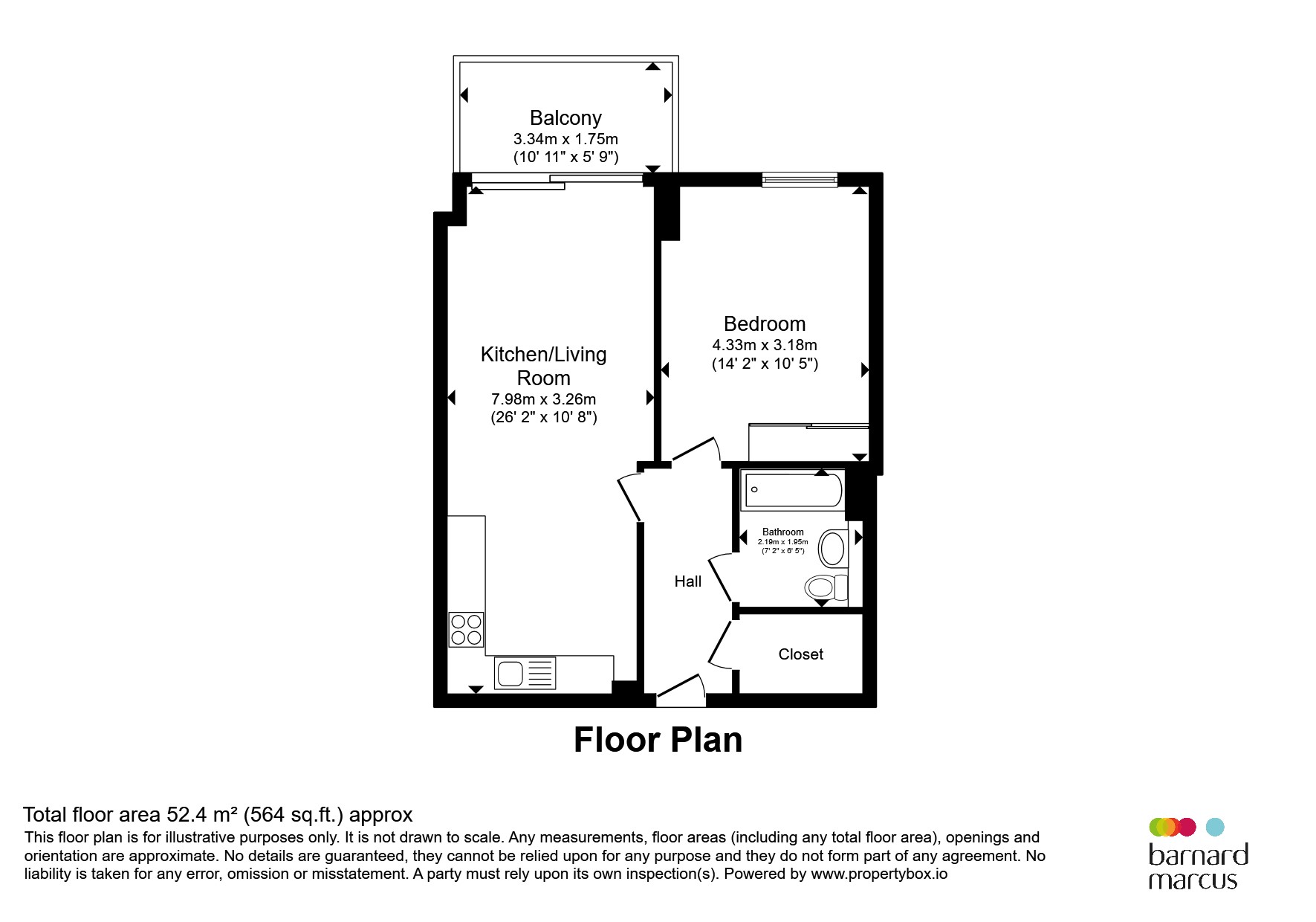 11, Hugero Point, 2, Rennie Street, London floorplan