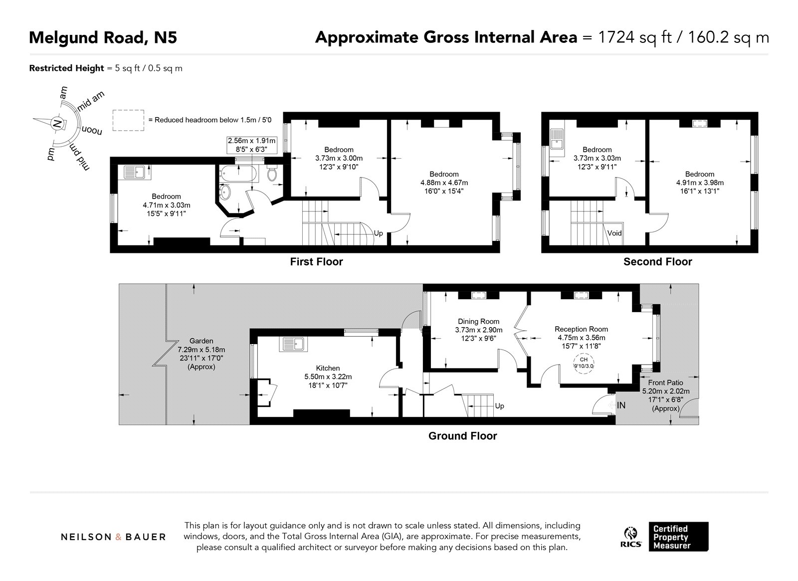 43, Melgund Road, London floorplan