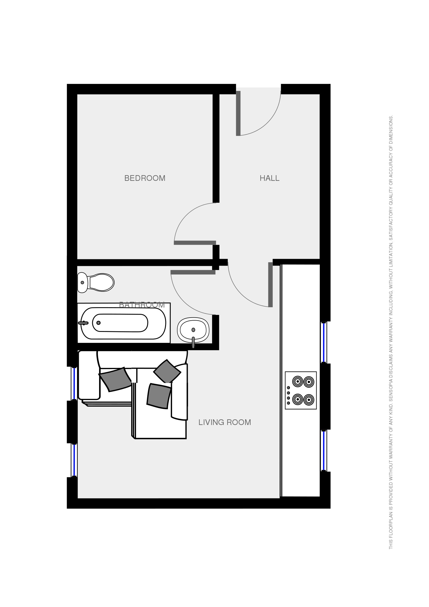 1 Bedrooms Flat to rent in Dowlais Arcade, West Bute Street, Cardiff CF10