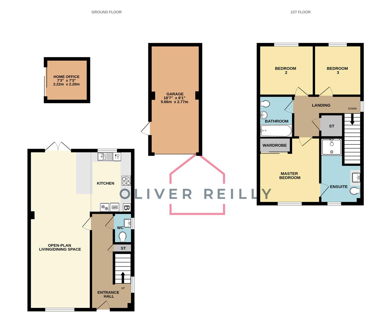2,, Woodland Walk, Newark floorplan