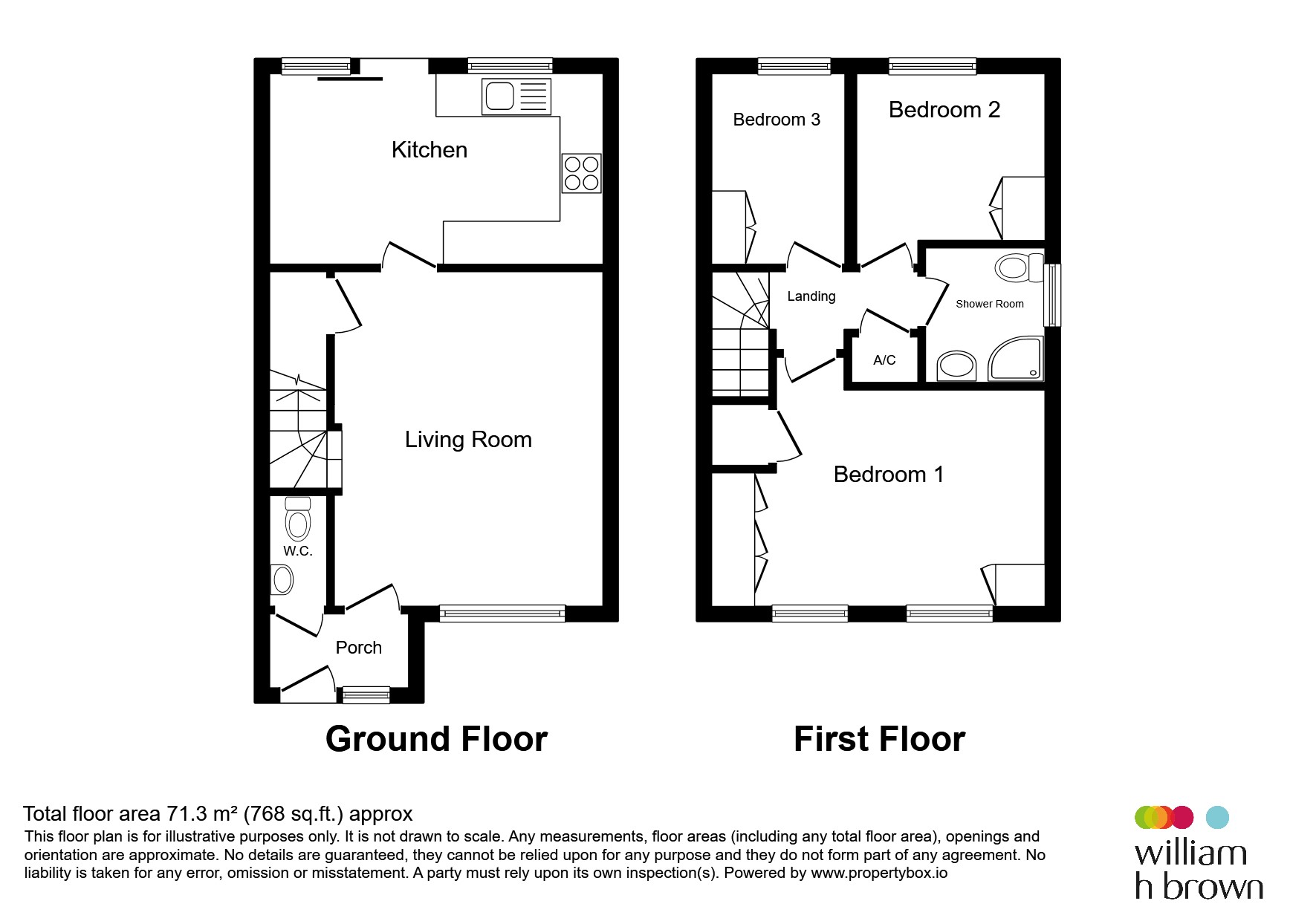 12, Willow Road, Wakefield floorplan