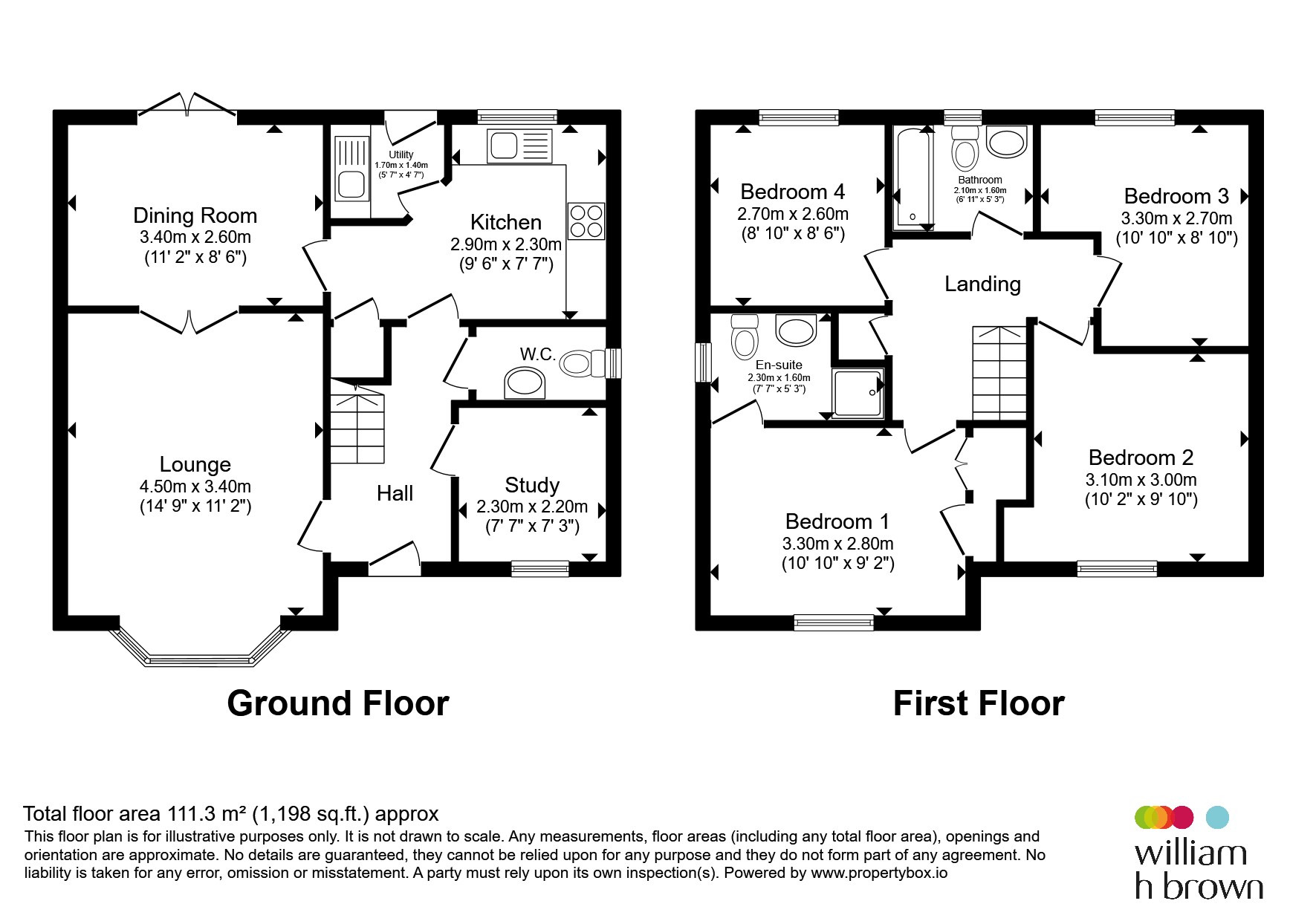 2, Blackbird Drive, Bury St. Edmunds floorplan