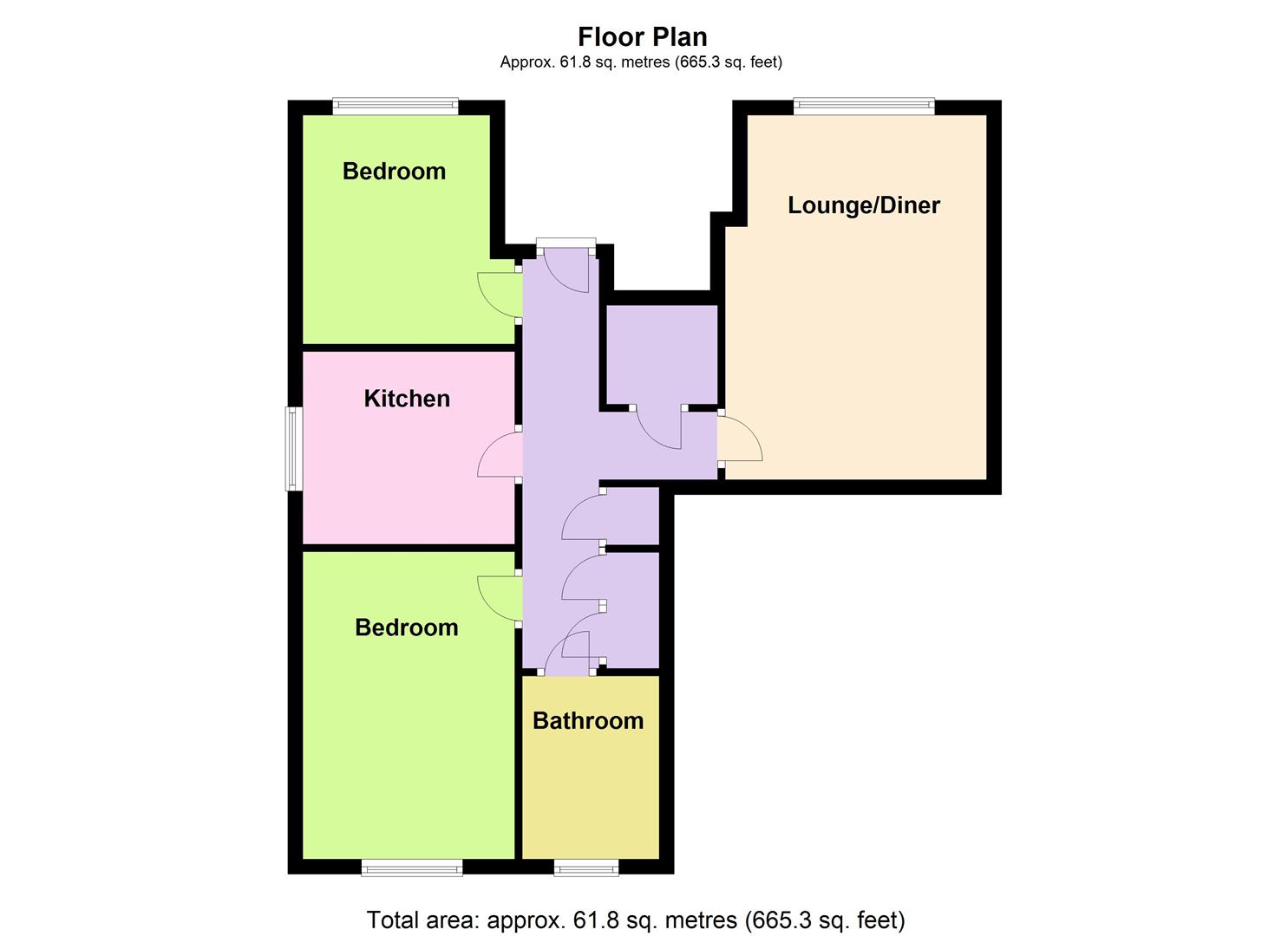 Church Walk, Worthing BN11, 2 bedroom flat for sale 59128000
