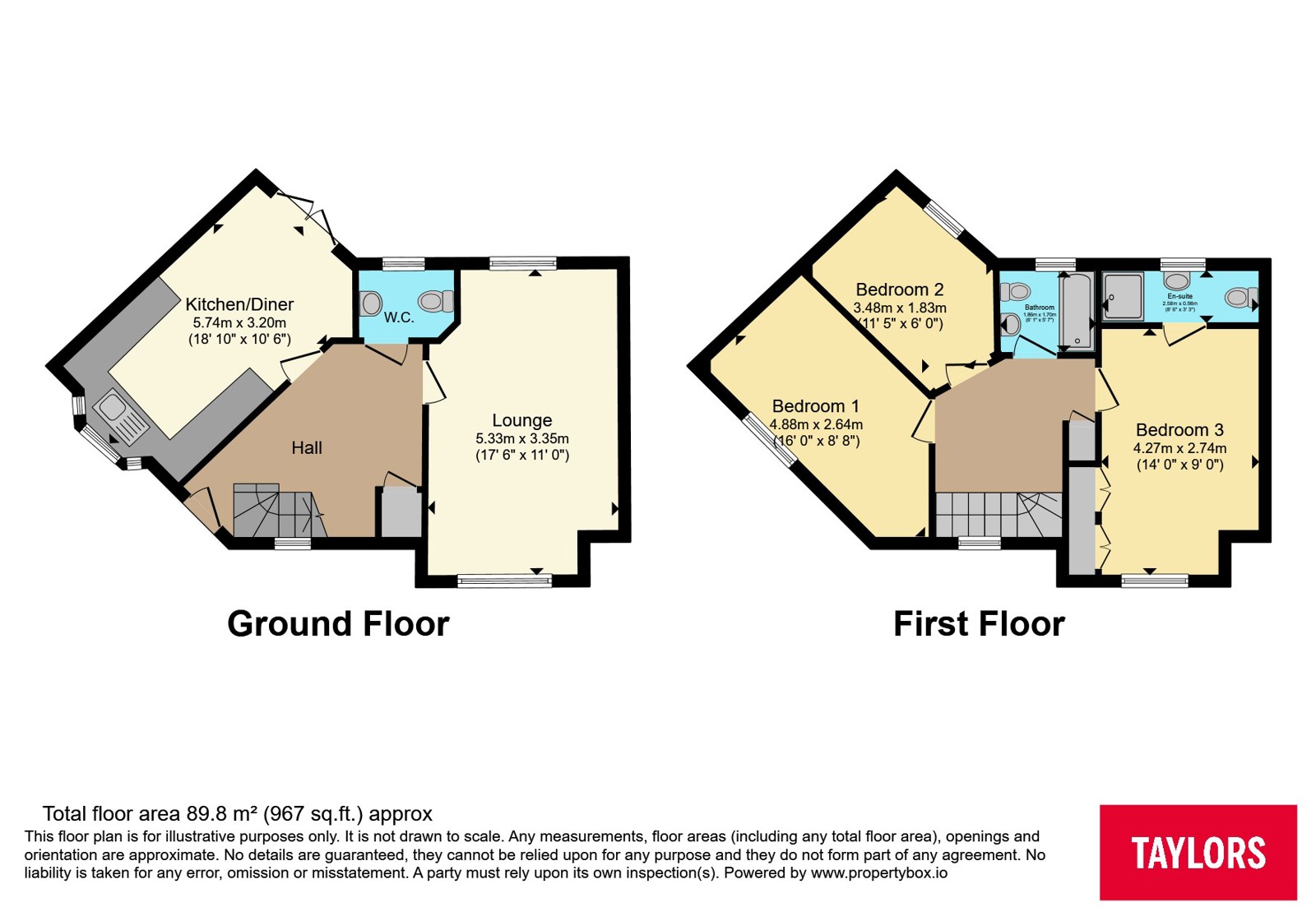 20, Rays Close, Buckinghamshire floorplan