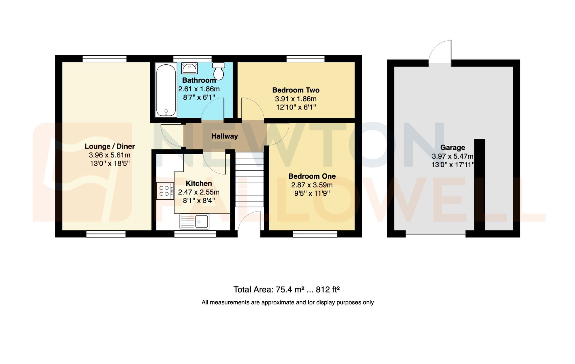 12 St. Annes Way, Worksop floorplan