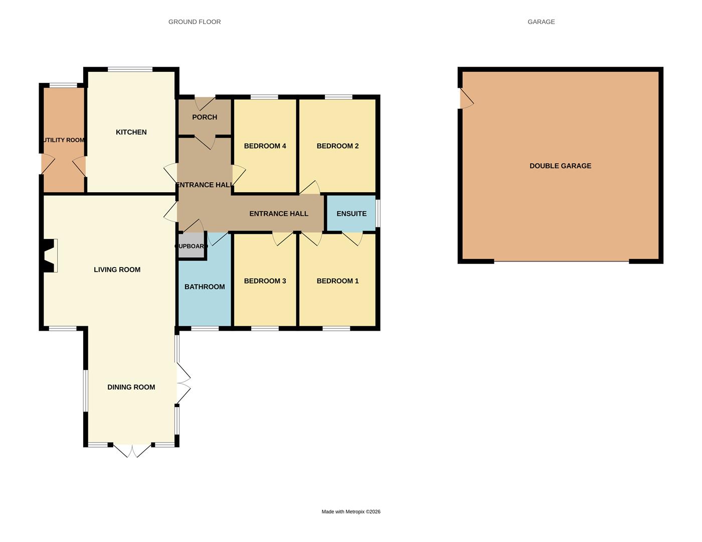 19B, Durleigh Road, Bridgwater floorplan