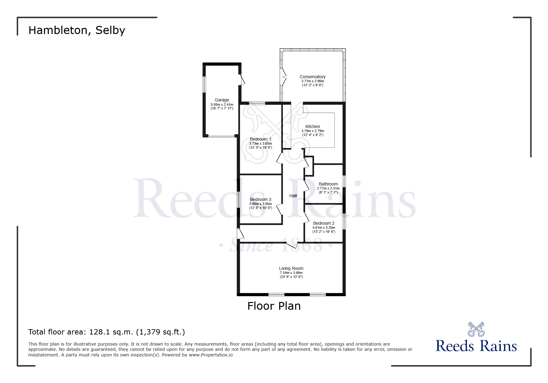 25, Appletree Drive, Selby floorplan
