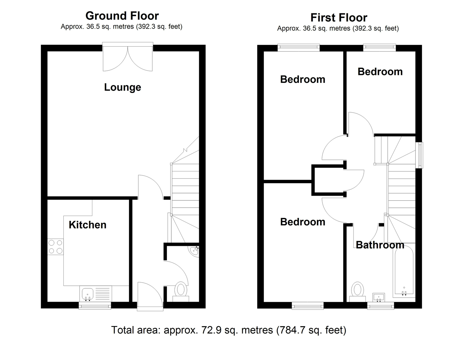 15, Butterworth Close, Birmingham floorplan