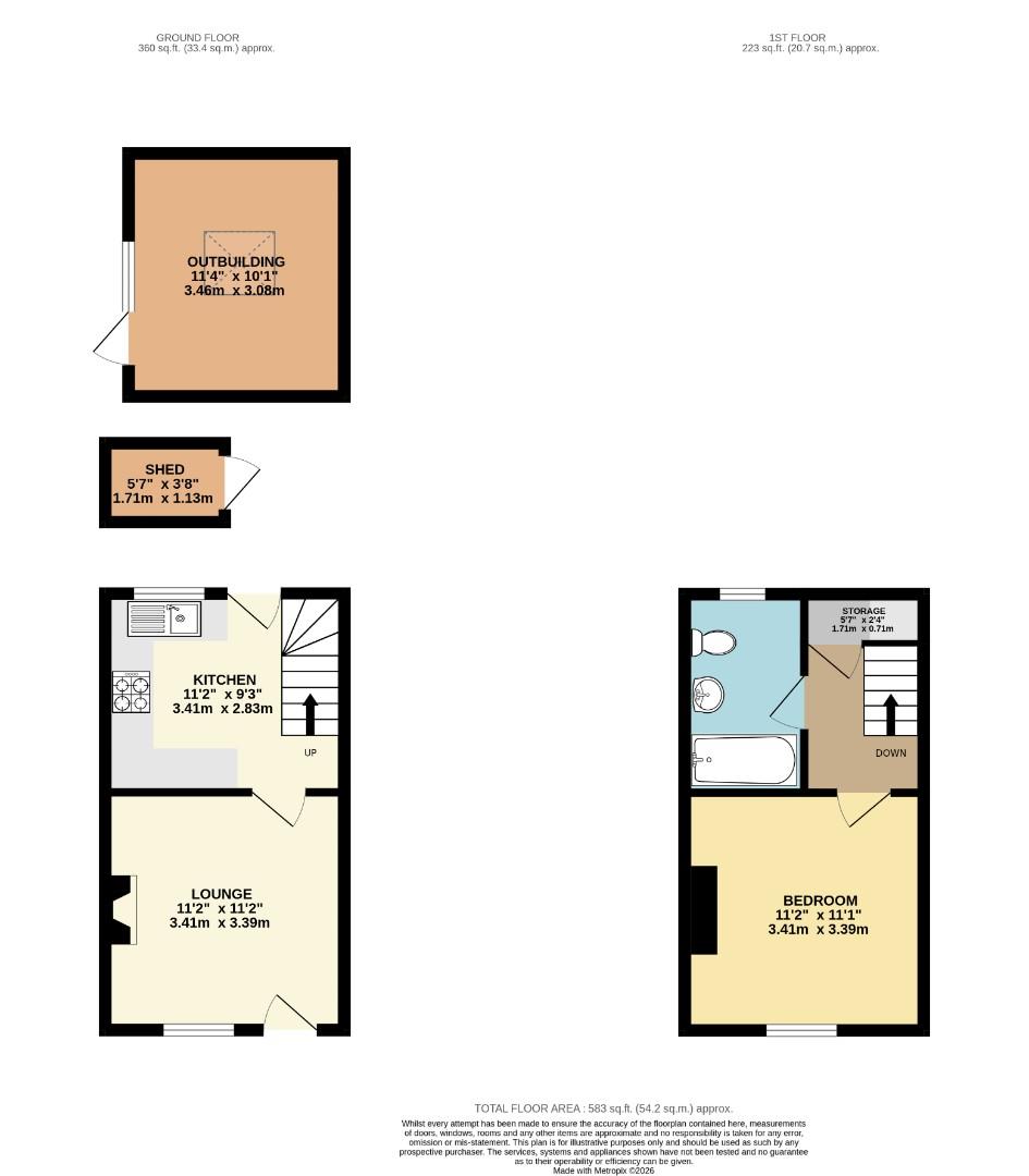 26, Albert Street, Tring floorplan
