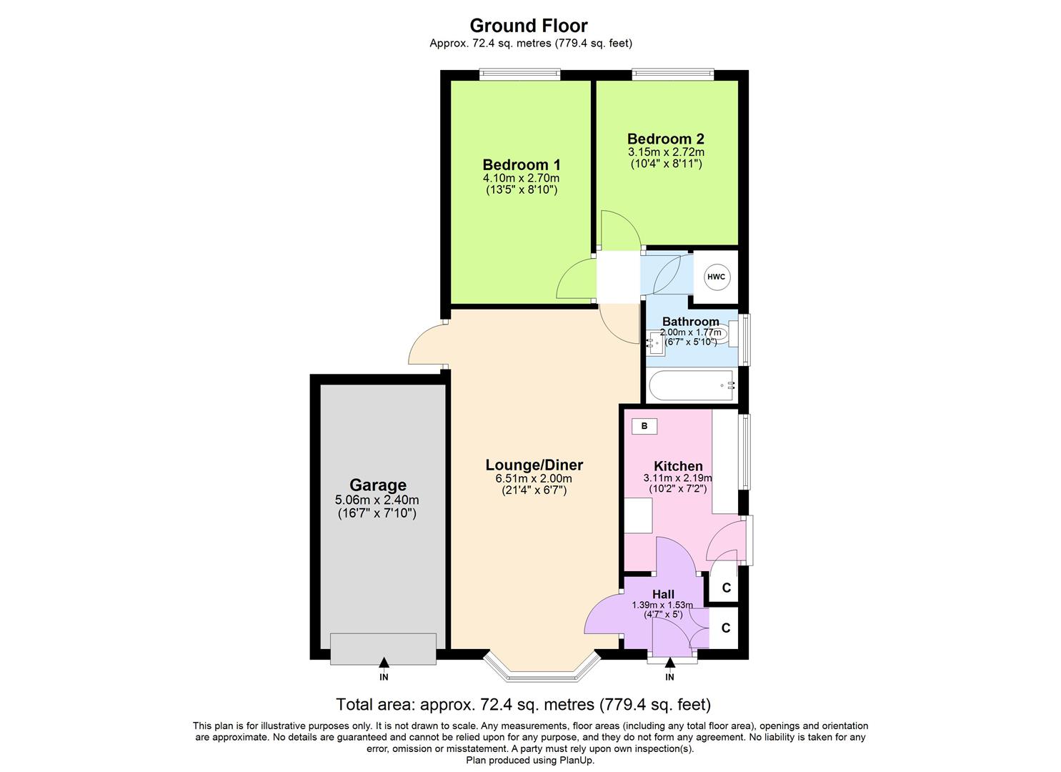 Farley Avenue, Harbury, Leamington Spa floorplan