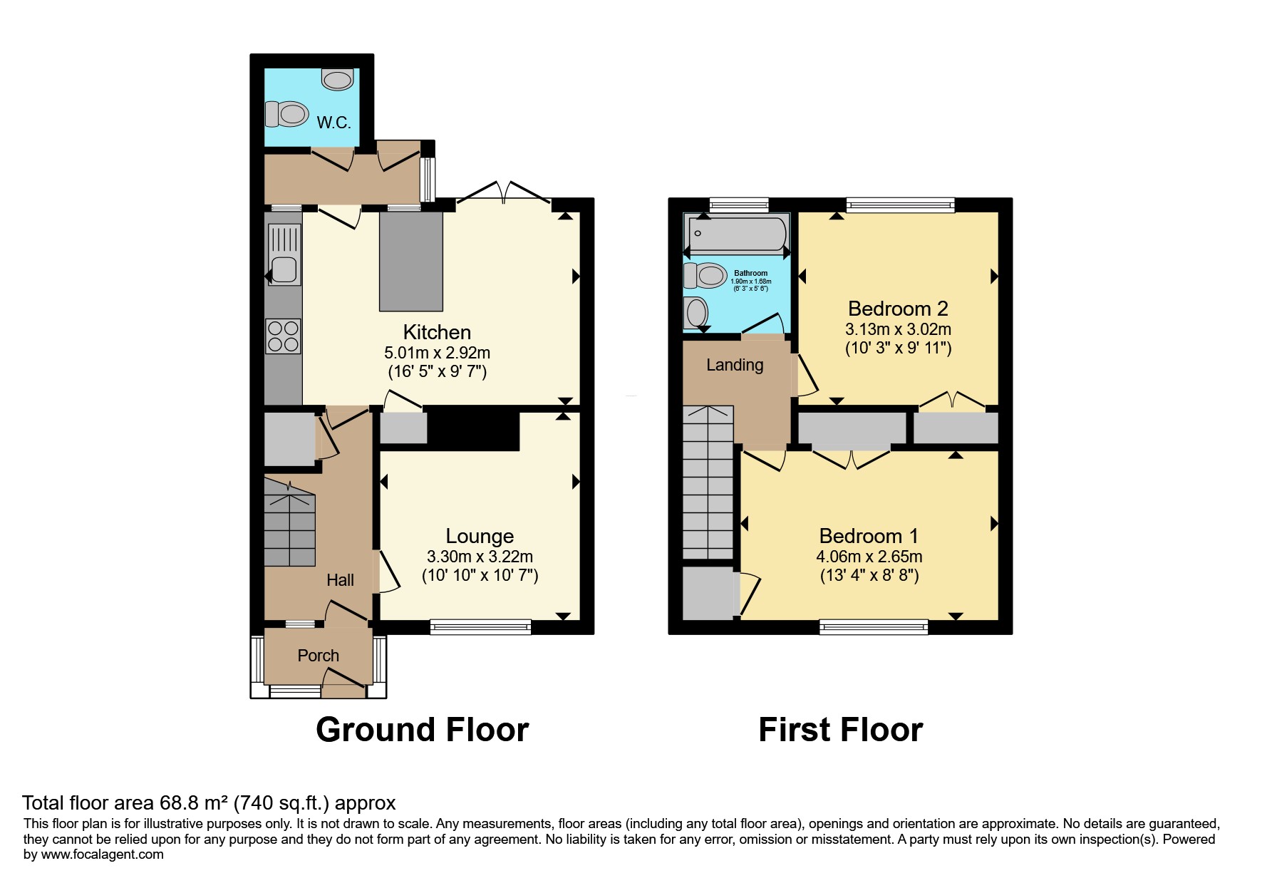 3, Kings Walk, Great Yarmouth floorplan