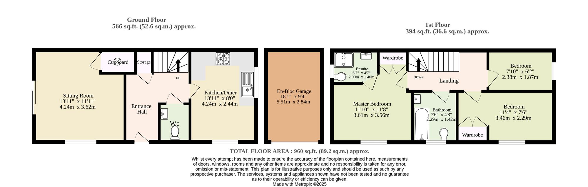 1 Poppy Close, Norwich floorplan