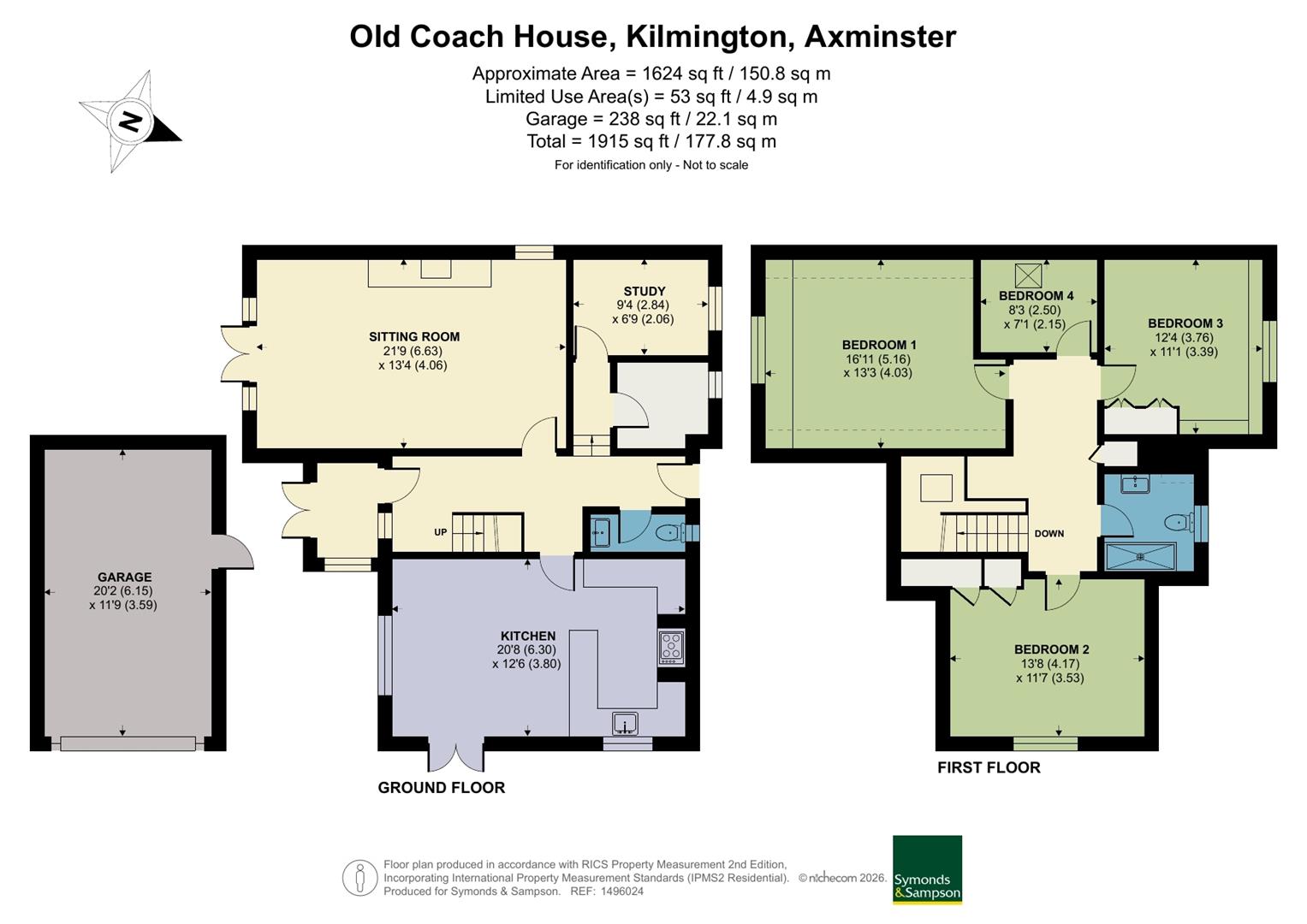 Old Coach House, Shute Road, Axminster floorplan