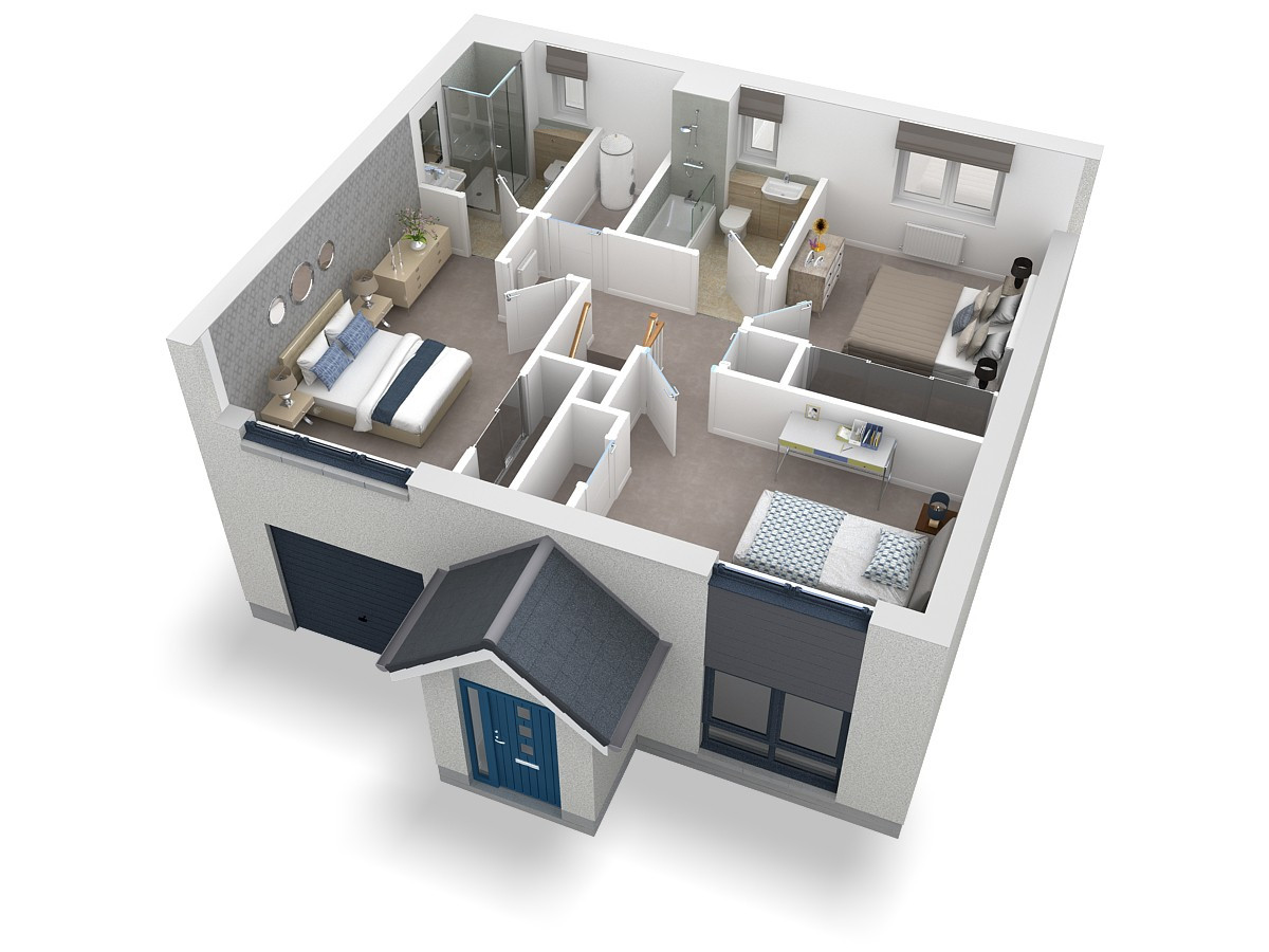 408, Parks View, 4 Dunedin Drive, Off Wade's Circle, Inverness floorplan