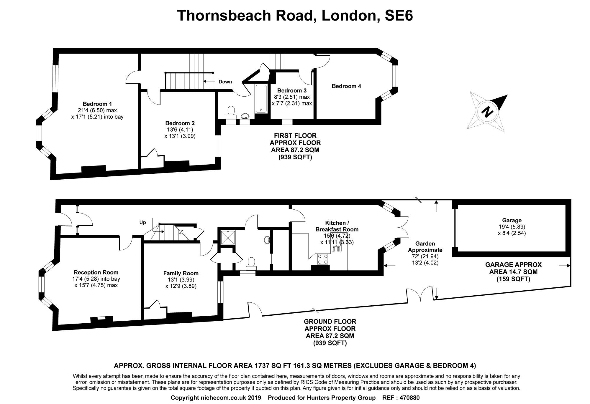 4 Bedrooms Semi-detached house for sale in Thornsbeach Road, London SE6