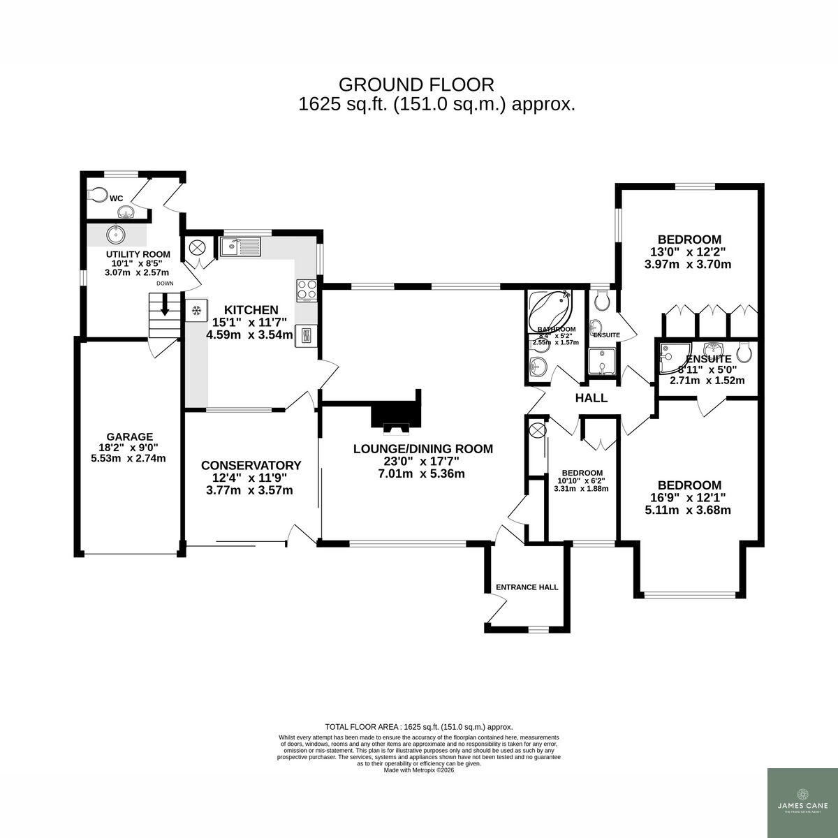 9, Chycoose Parc, Truro floorplan