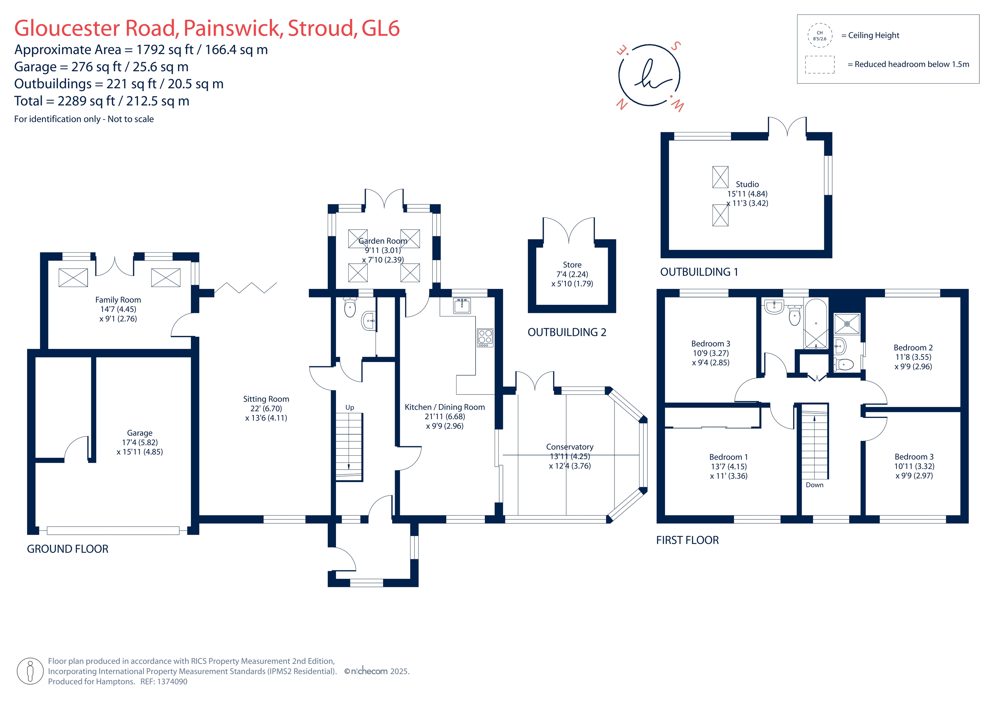 7, Gloucester Road, Painswick, Stroud floorplan