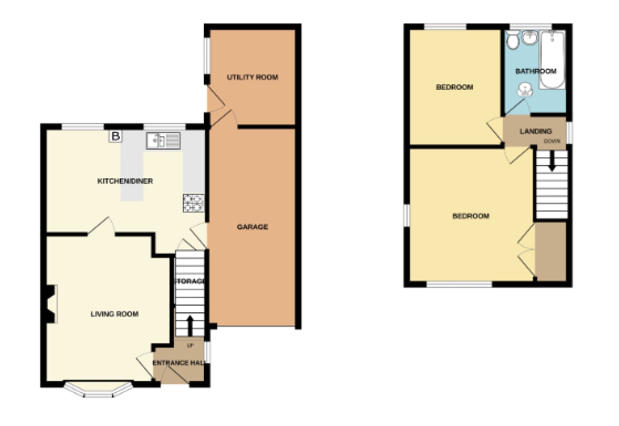 36 Arrow Road, Telford floorplan