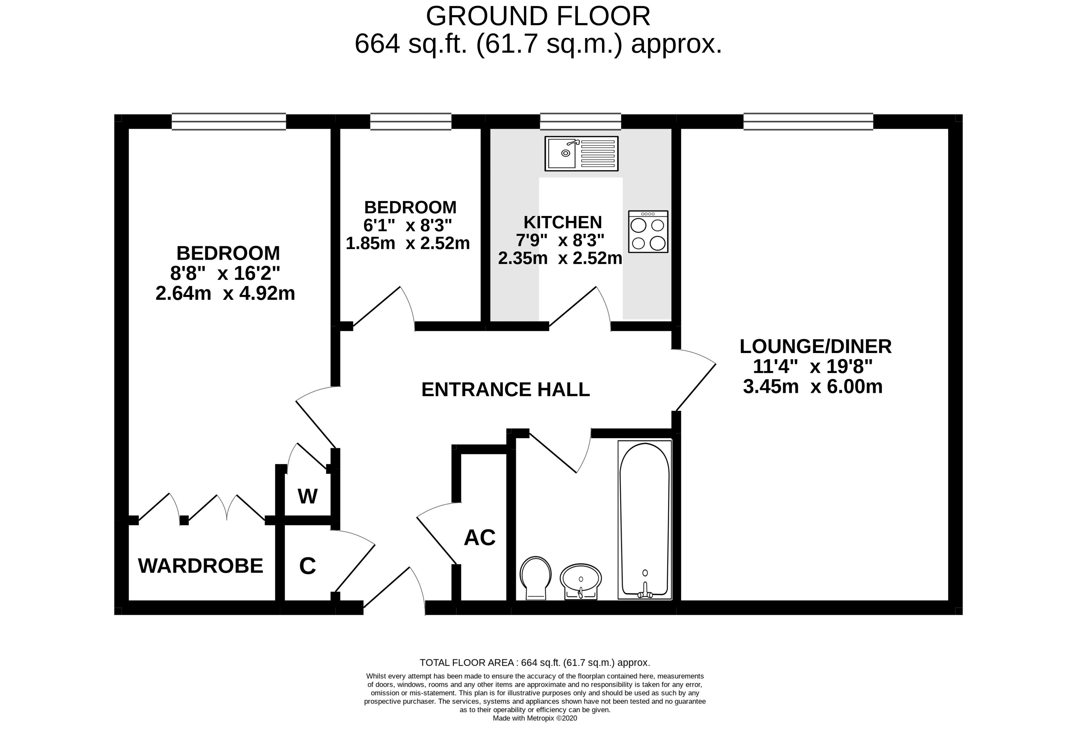 Anning Road, Dorset floorplan