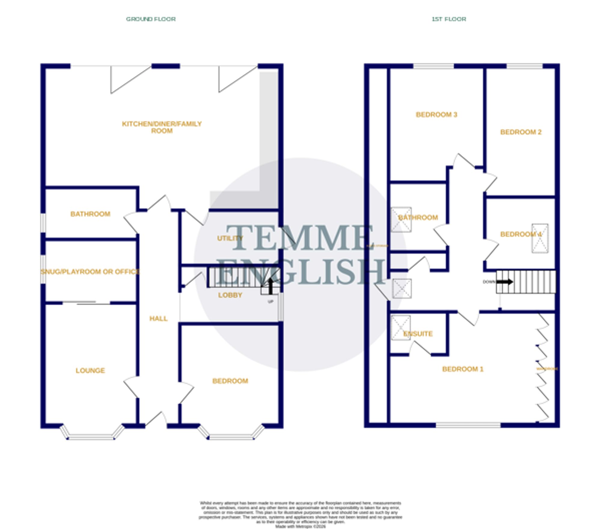 328 Mersea Road, Colchester floorplan
