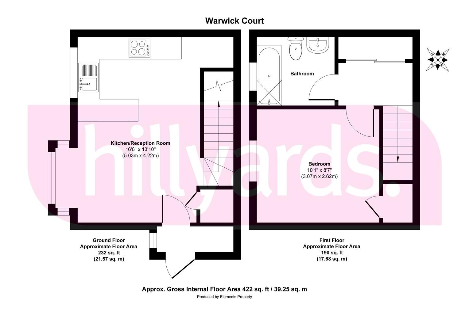 Warwick Court, Bicester floorplan