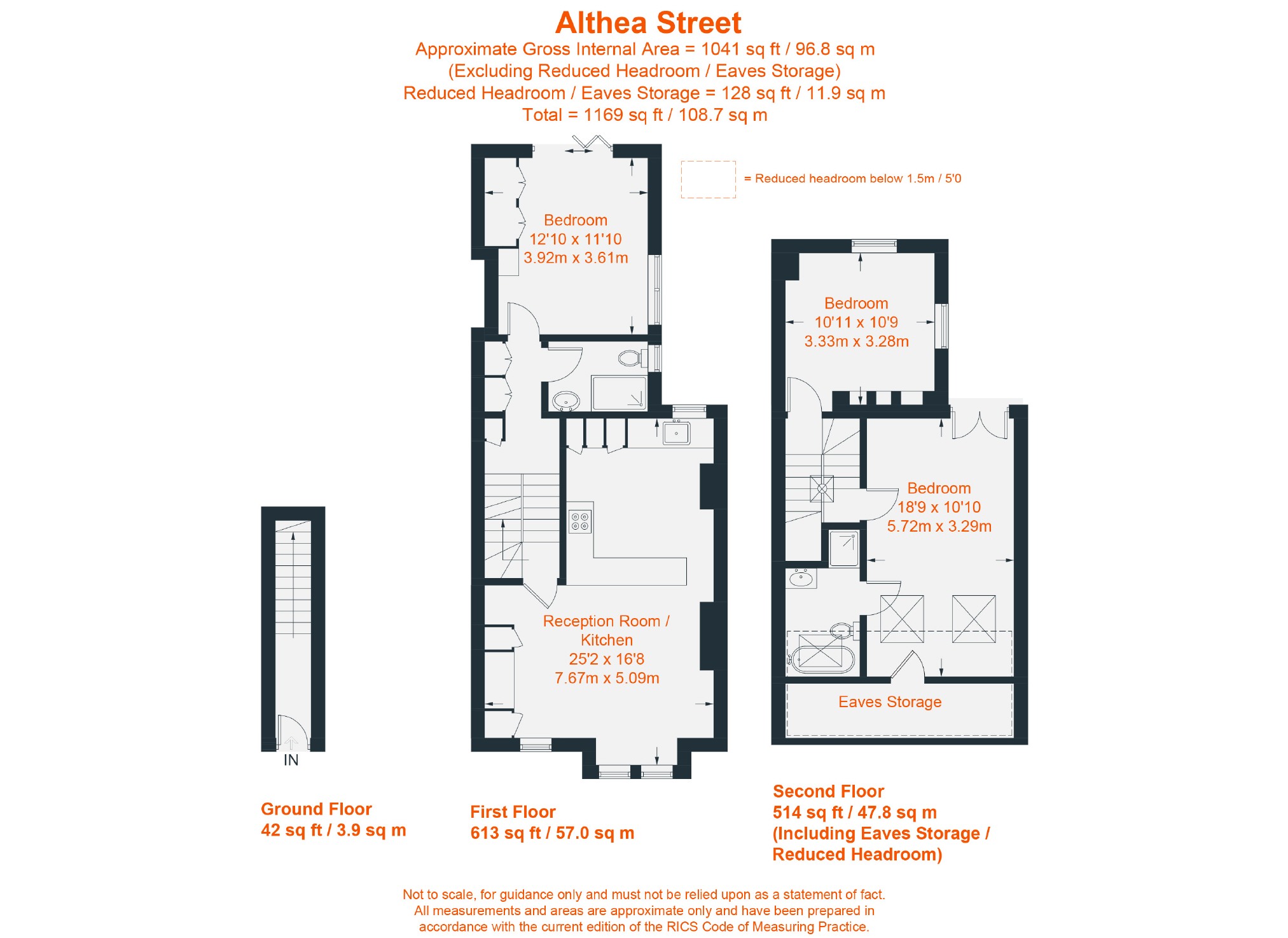 3 Bedrooms Flat to rent in Althea Street, Fulham, London SW6