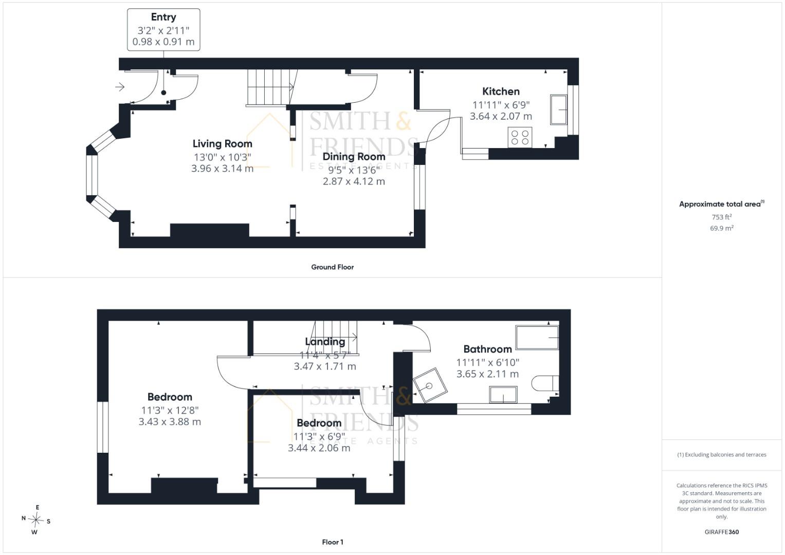 14, Melbourne Street, Stockton-On-Tees floorplan