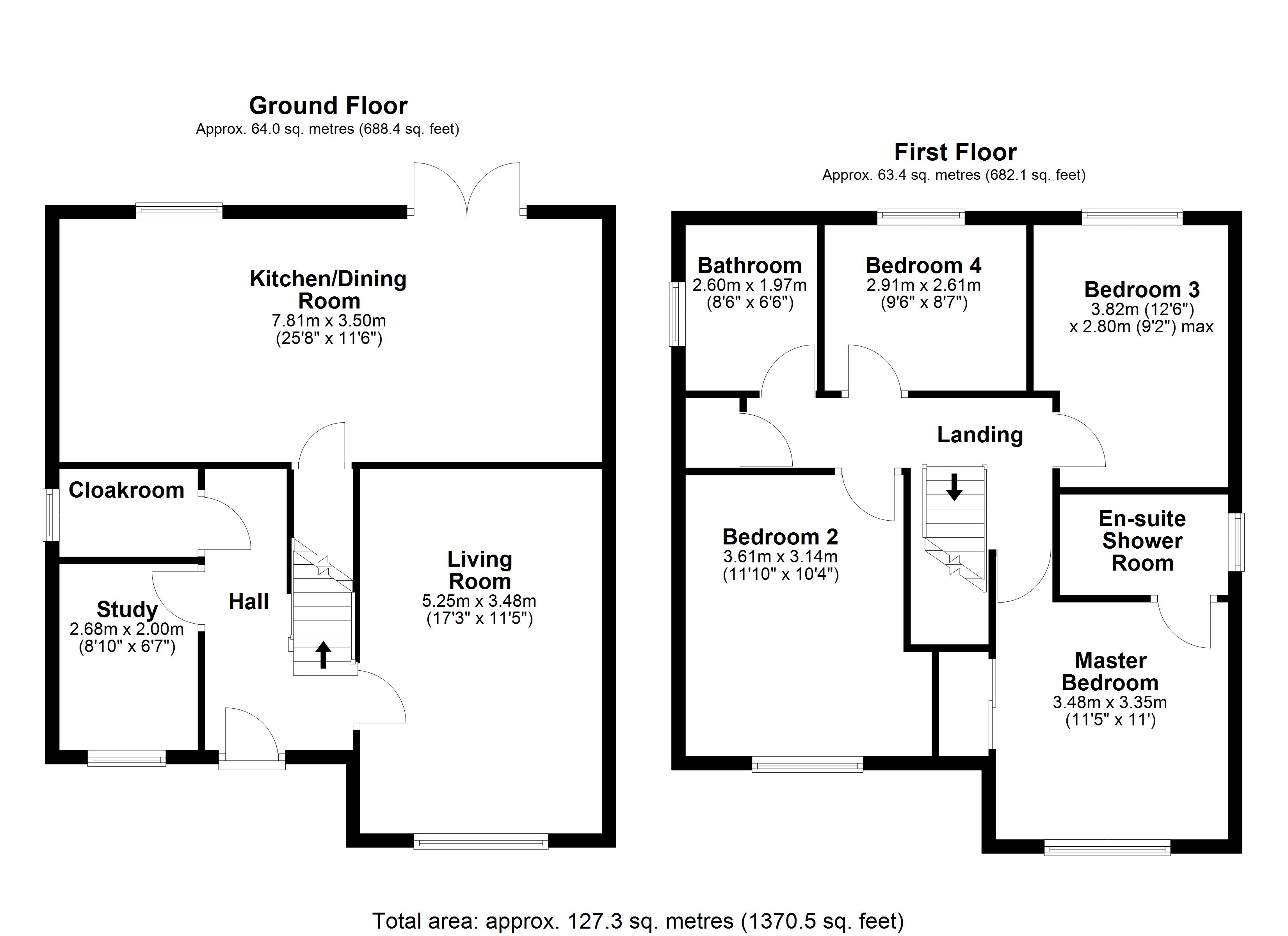2, Galleon Road, Suffolk floorplan