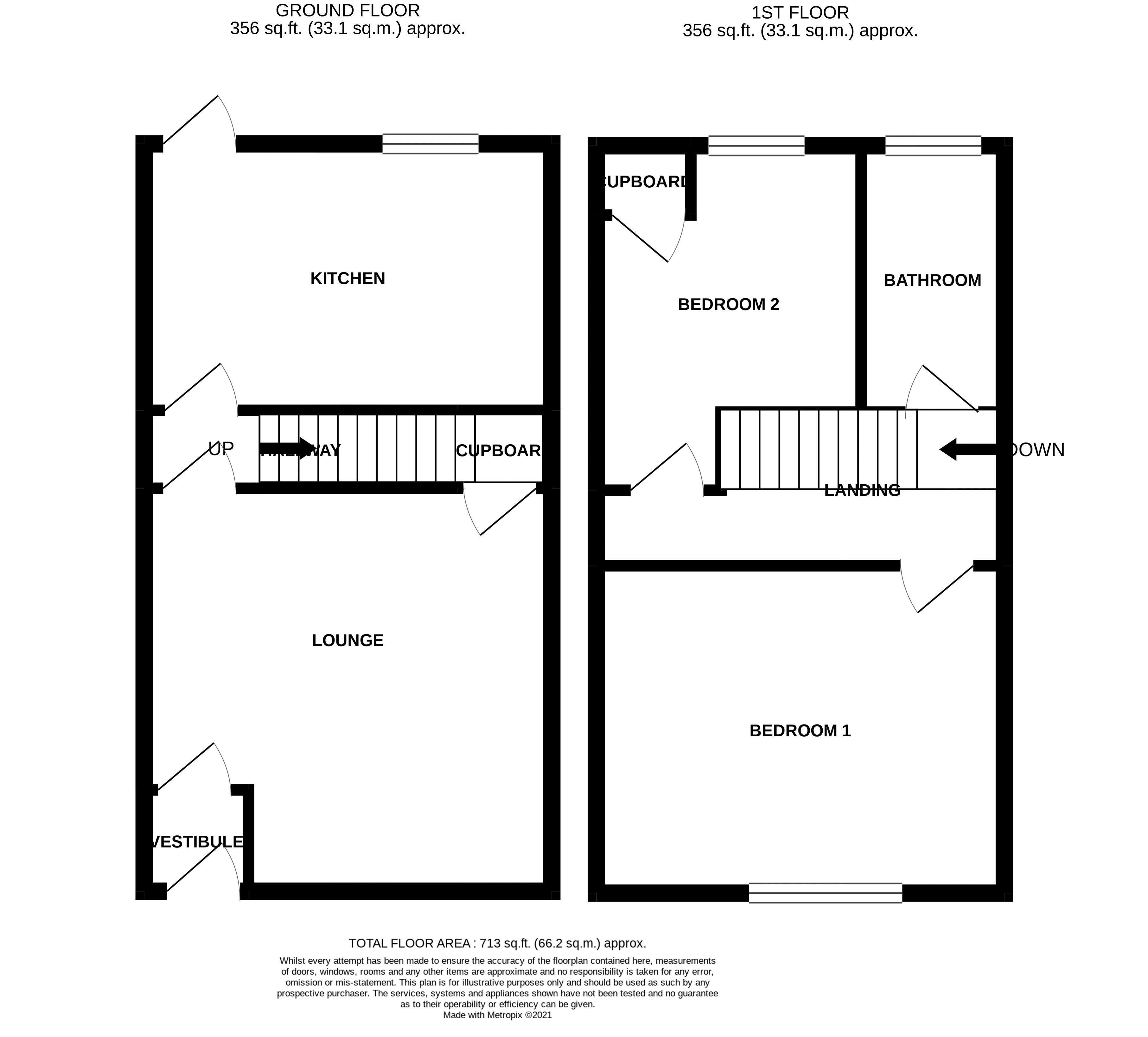 26, Moor Road, Wigan floorplan