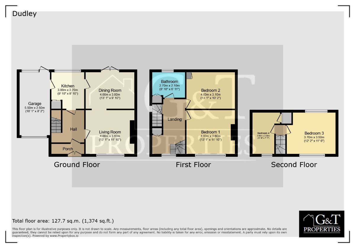 184 St. Peters Road, Dudley floorplan