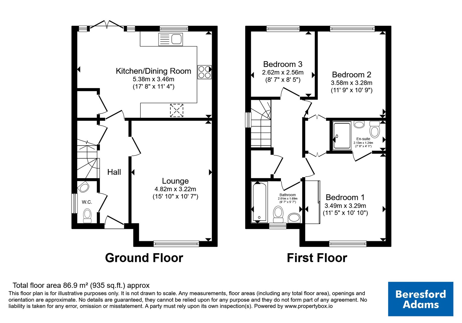14, Heritage Drive, Flintshire floorplan