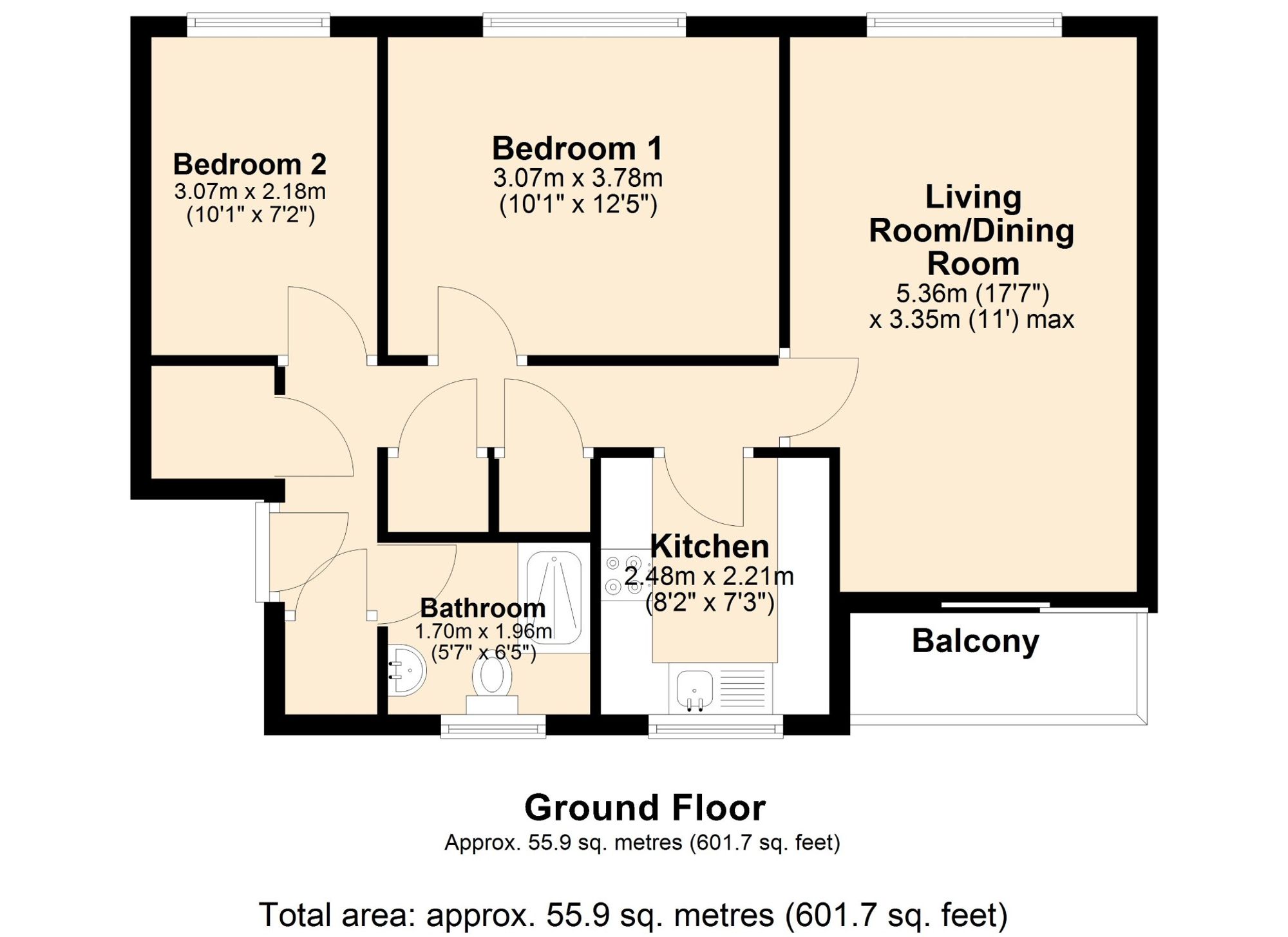 4 Mallard Place, Accrington floorplan