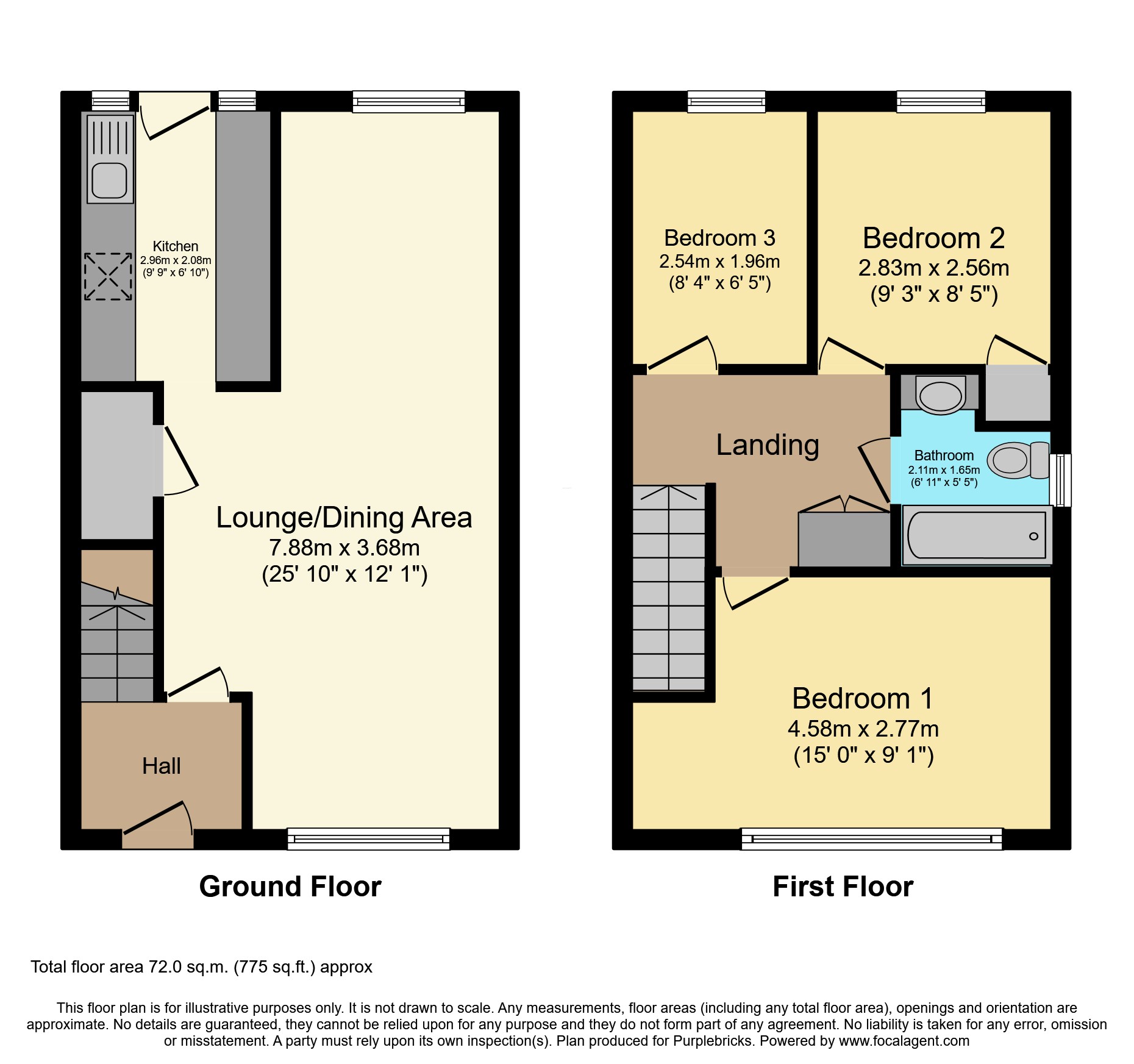 26, Perowne Way, Sandown floorplan