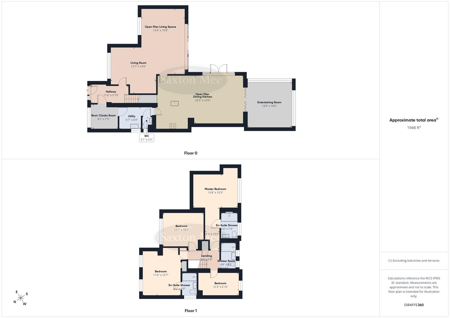 13, Birchen Close, Dronfield floorplan